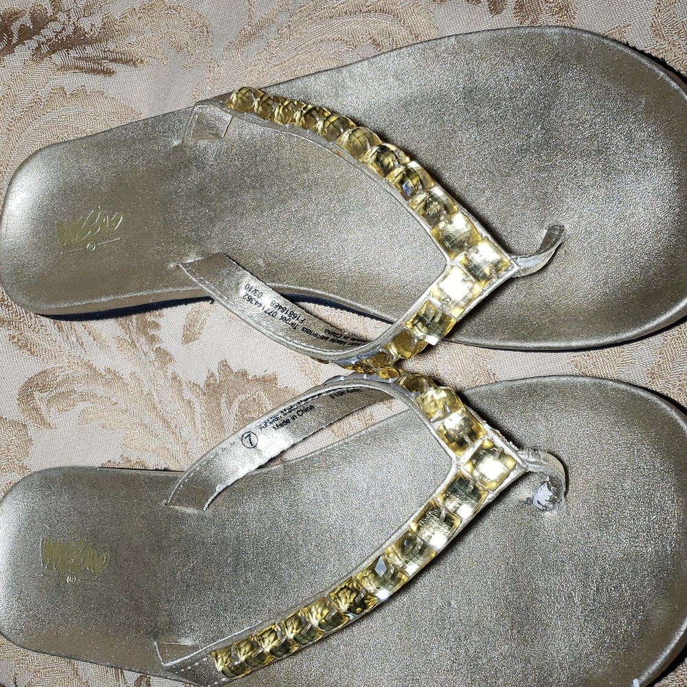 Golden Jewels Fun Sandals.